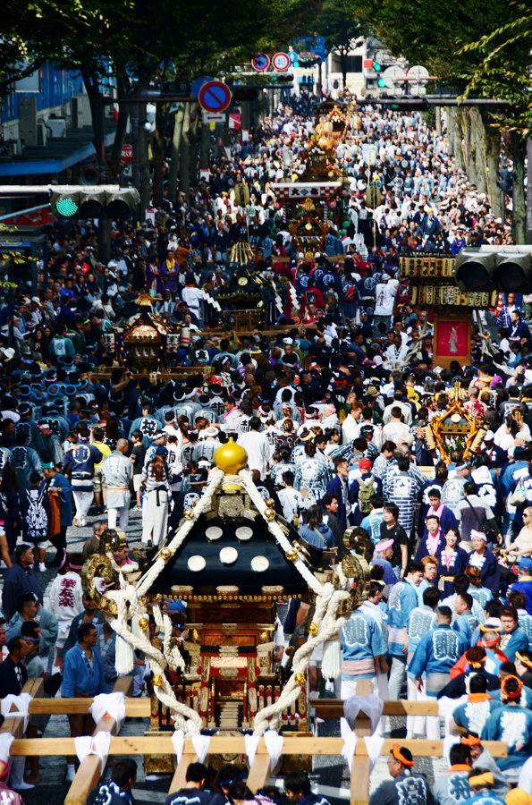 Festival Scene at Yokosuka-Chuo