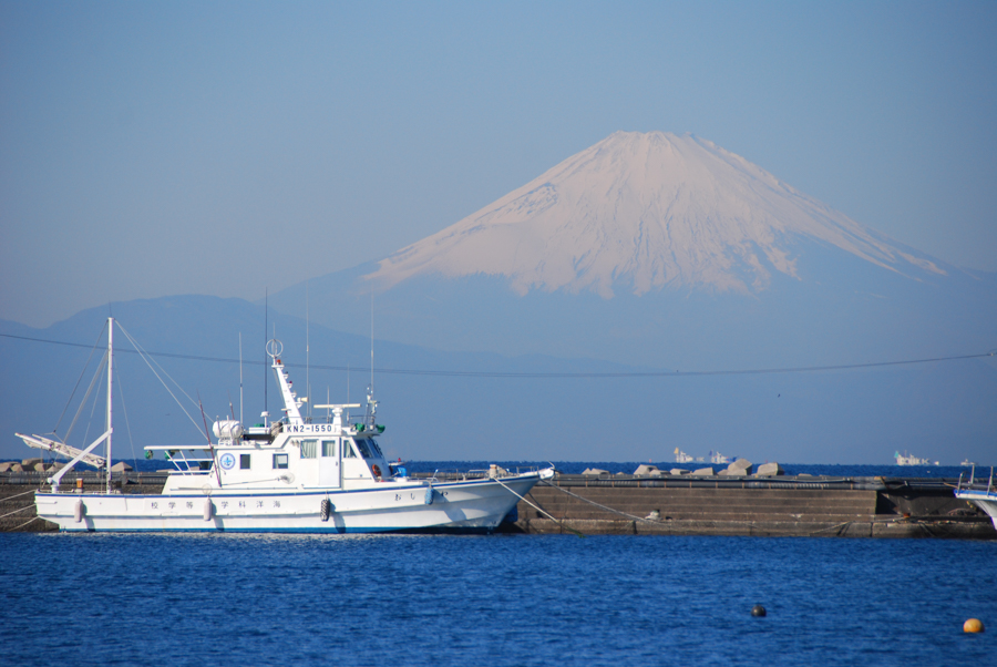 Nagai Port Area - Mt. Fuji View