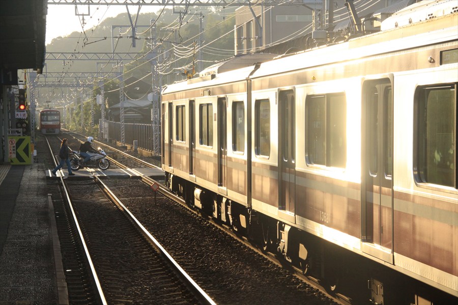 Station Scene at Otsu