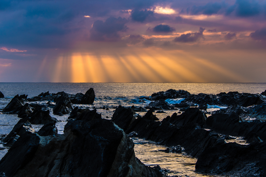 Sunset at Sunset Glow at Arasaki