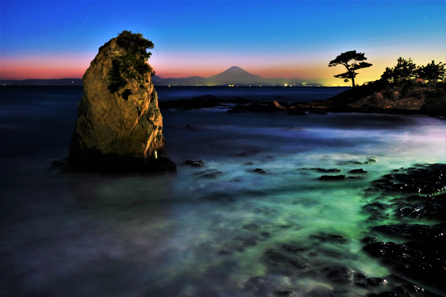 Sunset View at Sunset at Tateishi Coast