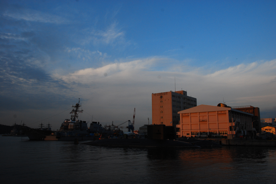 Yokosuka Naval Port Tour - Sunset View