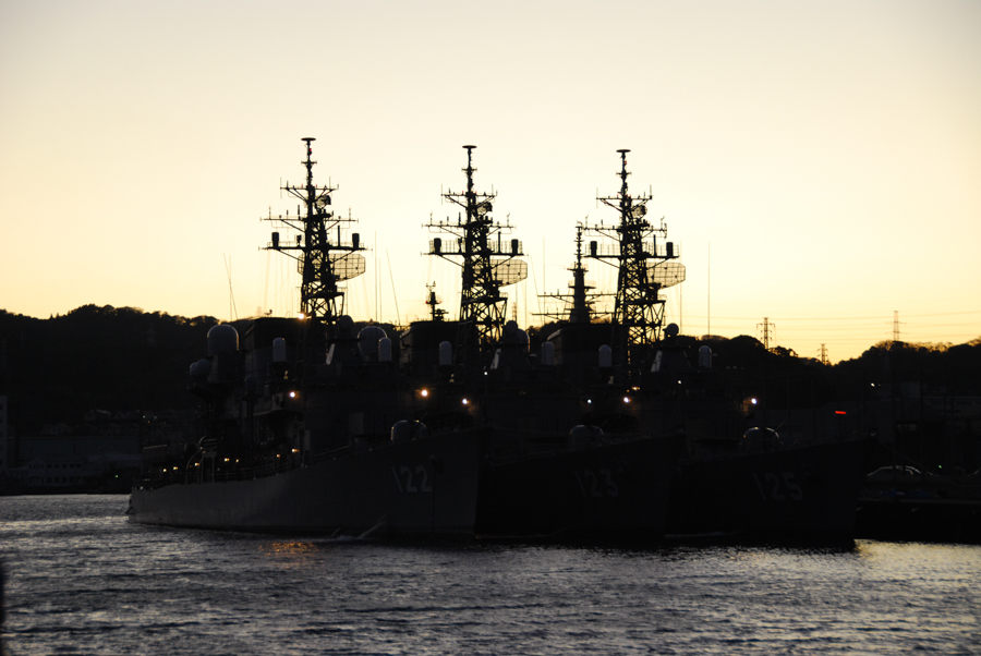 Yokosuka Port - Naval Vessels
